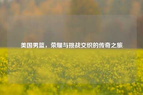 美国男篮，荣耀与挑战交织的传奇之旅