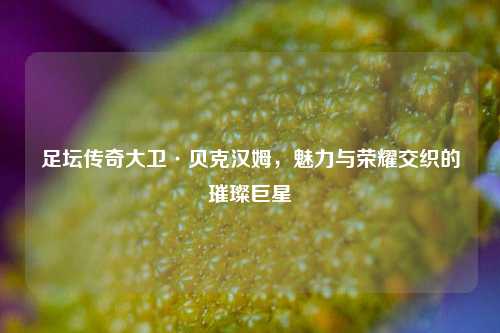足坛传奇大卫·贝克汉姆，魅力与荣耀交织的璀璨巨星